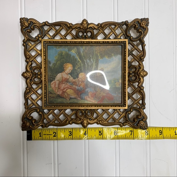 Vintage A Cameo Creation Framed Square Photo - Picture 12 of 12